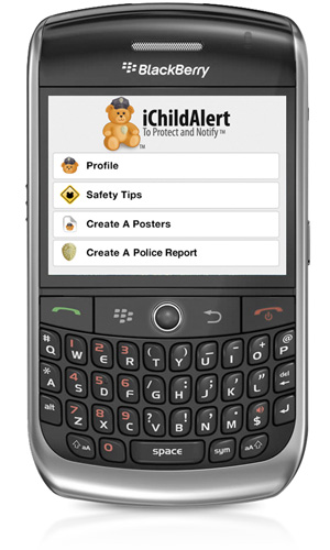 iChildAlert Blackberry